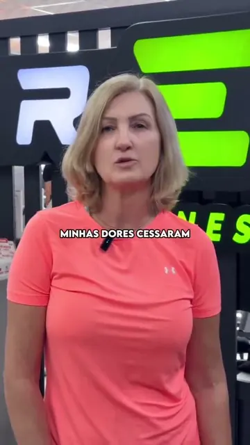 Áurea, aluna do Arena Fitness